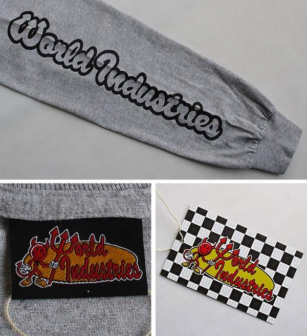 World Industries ワールドインダストリー メンズ 長袖Tシャツ