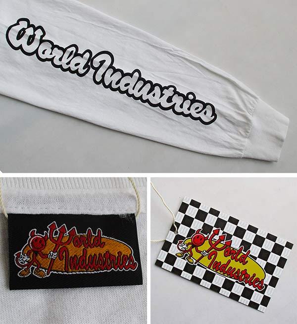 World Industries ワールドインダストリー メンズ 長袖Tシャツ ロンT