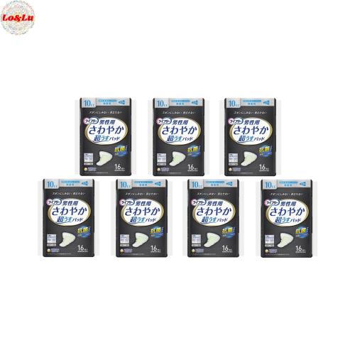 ユニチャーム ライフリー さわやかパッド 男性用 微量用 16枚 × 7袋