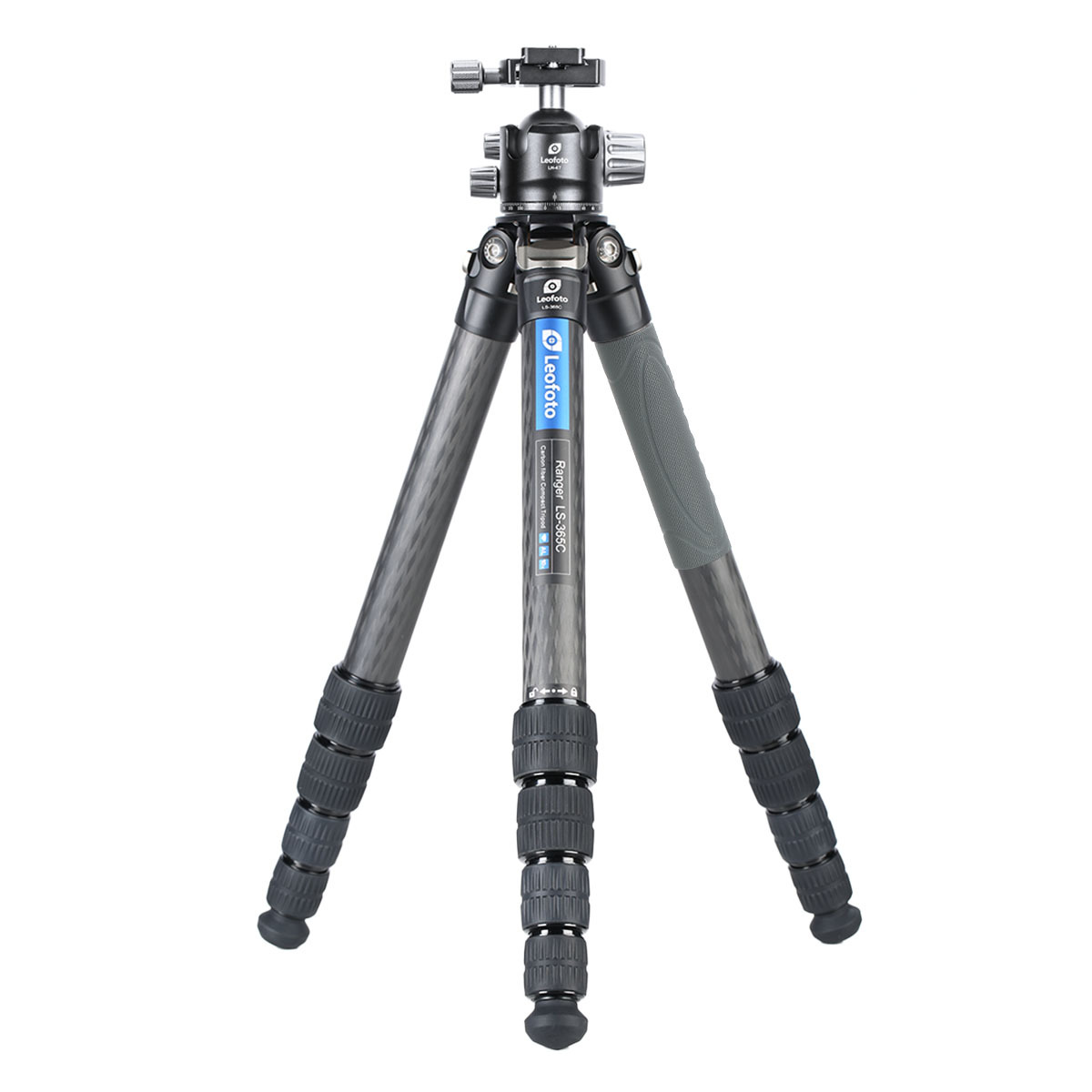 Leofoto レンジャー三脚雲台セット LS-365C＋LH-47 （カーボン/5段/自由雲台付き）の商品画像