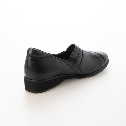 eremo-saHERMOSA [ сделано в Японии ] мягкость натуральная кожа легкий 3E ширина .... плоская обувь ( черный )