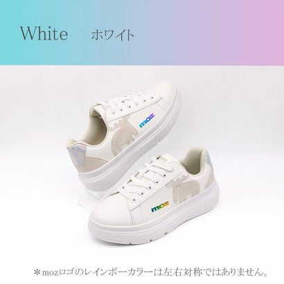 MOZ スタイルUP厚底スニーカー MO3977BWの商品画像