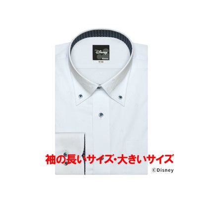 to-kyo- рубашка TOKYO SHIRTS [ Disney * большой размер ] форма устойчивость кнопка down цвет длинный рукав рубашка ( голубой )
