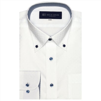 to-kyo- рубашка TOKYO SHIRTS кнопка down длинный рукав форма устойчивость рубашка ( светло-зеленый )