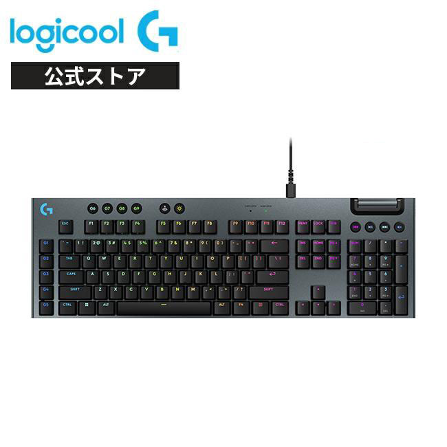 logicool logicool G915 X 有線ゲーミング キーボード リニア G915X-LNBK（ブラック） ロジクールG キーボード本体の商品画像