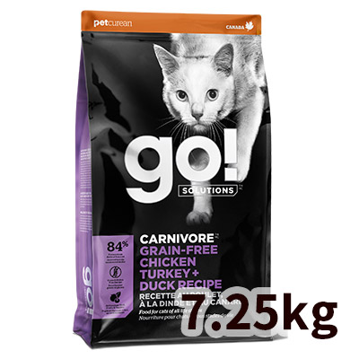 Petcurean GO！ SOLUTIONS カーニボア グレインフリー チキンキャット 7.25kg GO!（ペット用品） 猫用ドライフードの商品画像