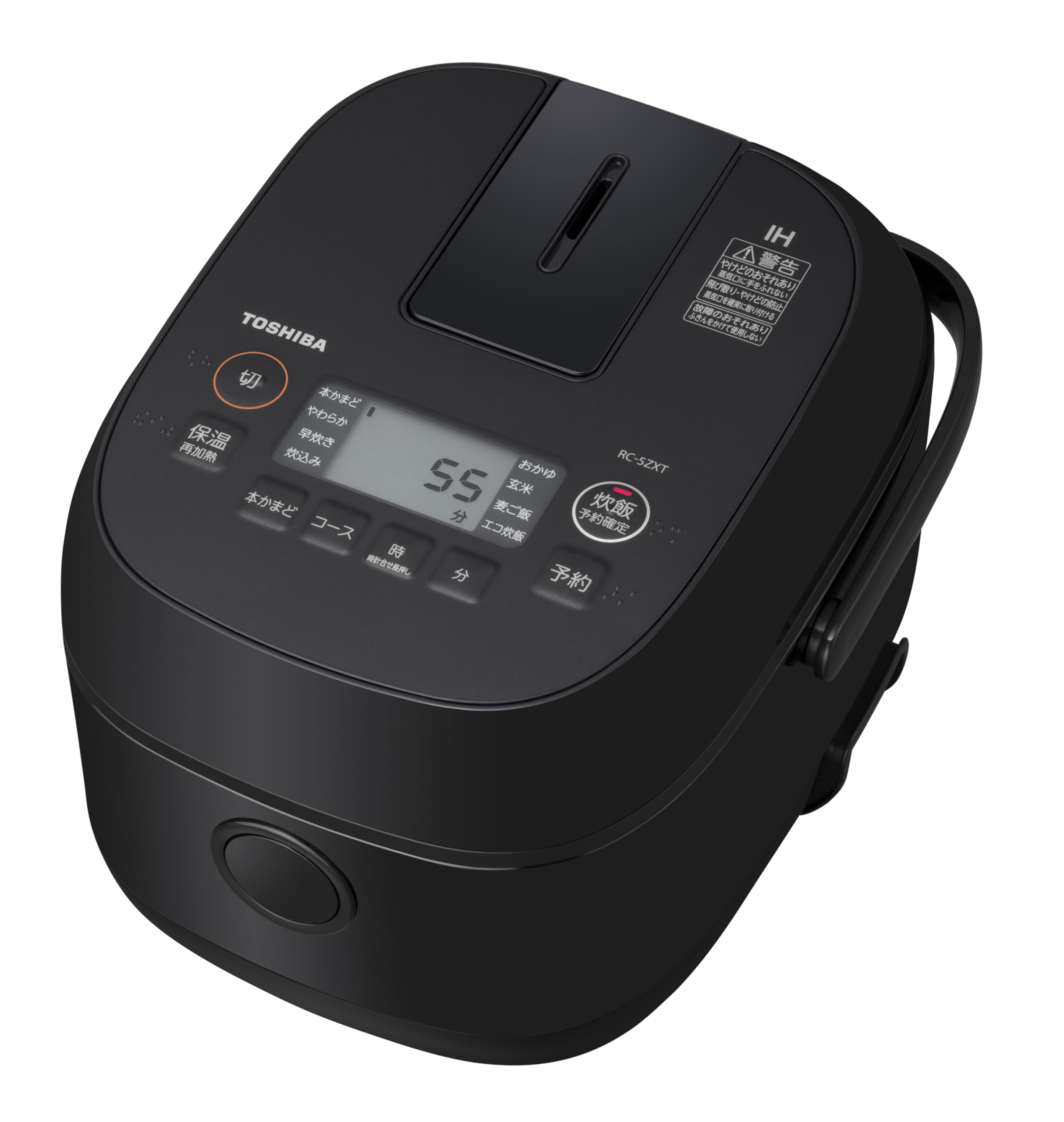 TOSHIBA TOSHIBA IHジャー炊飯器 RC-5ZXT-K（ブラック） 炊飯器本体