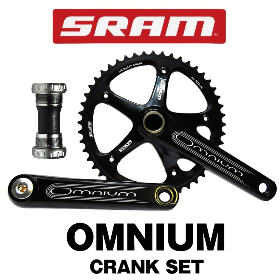 s Ram Homme nium SRAM OMNIUM GXP CrankSet 165mm 48T Yahoo