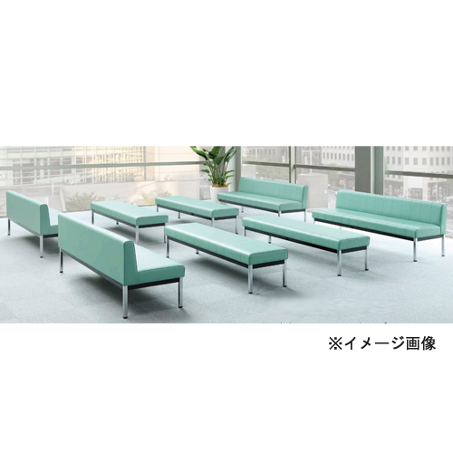  juridical person limitation .. chair lobby chair bench length chair lounge sofa 3 seater . anti-bacterial processing vinyl leather bench sofa .. sause none ...klinikLC-1825