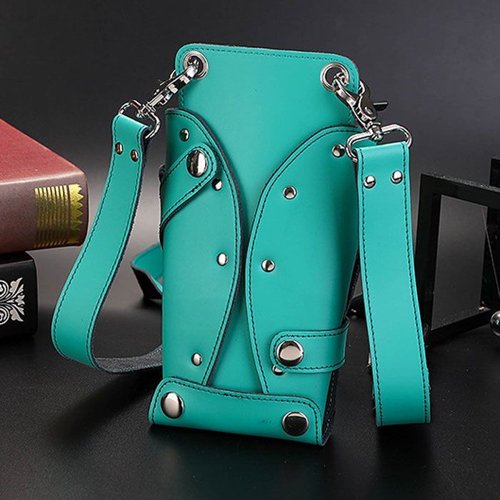 シザーケース 美容師 トリマー 7丁 本革 牛革 おしゃれ かわいい