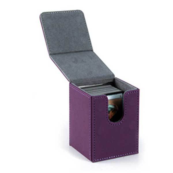 デッキケース トレカケース 縦入れ マグネット PU レザー 100枚