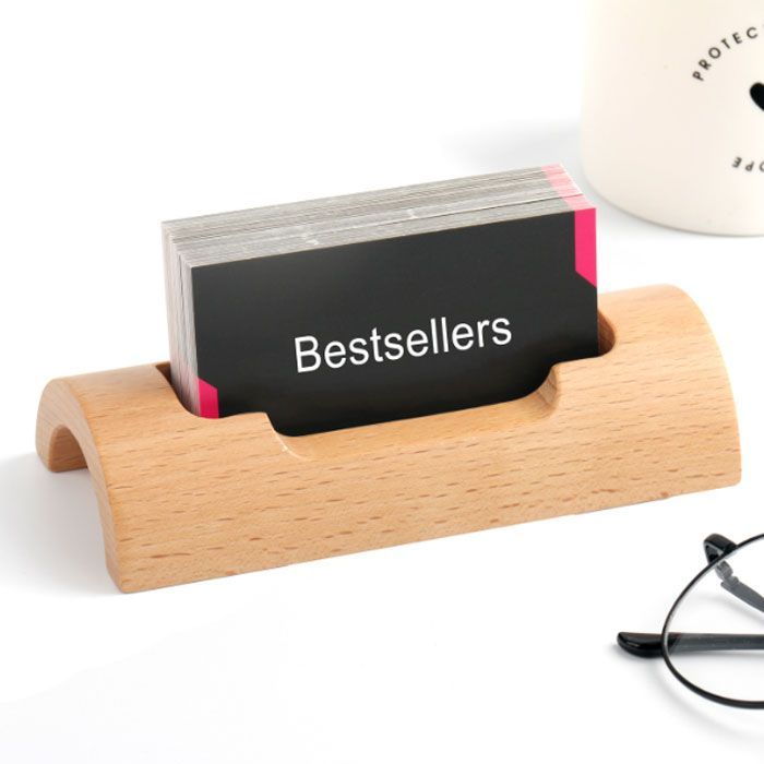 Exduct 名刺たて 2個 セット スタンド 横 名刺入れ 名刺ホルダー レジ カードホルダー カード 収納 ポイントカード ブルー 上品なスタイル