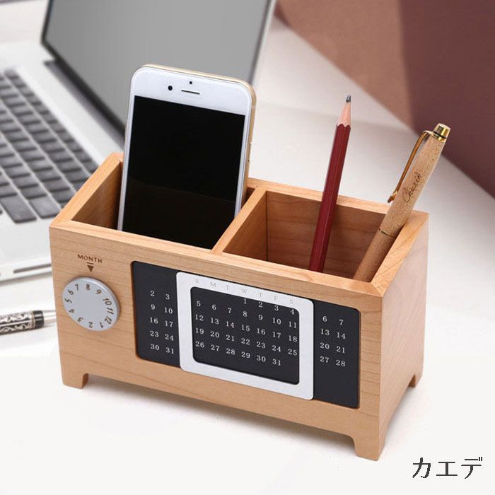 ヴィンテージ カレンダー付き万年筆立て ヴィンテージ カレンダー付き万年筆立て