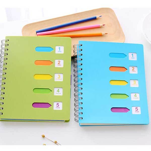 カラーリングノート 176ページ カラーリングノート 176ページ アート A5リングノート ノート リング