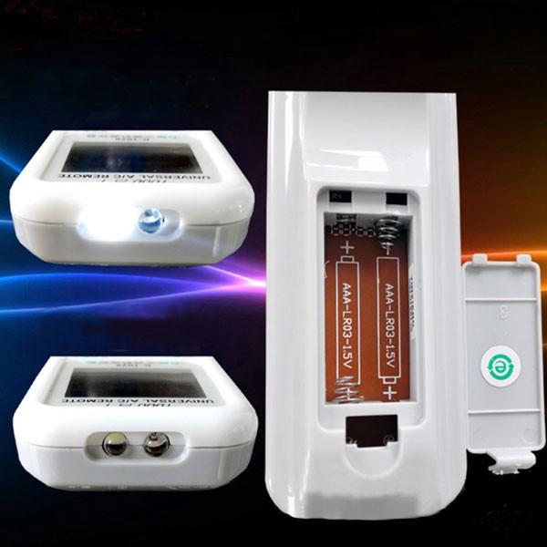 エアコン リモコン 汎用 クーラー 各社共通 ユニバーサルリモコン LED