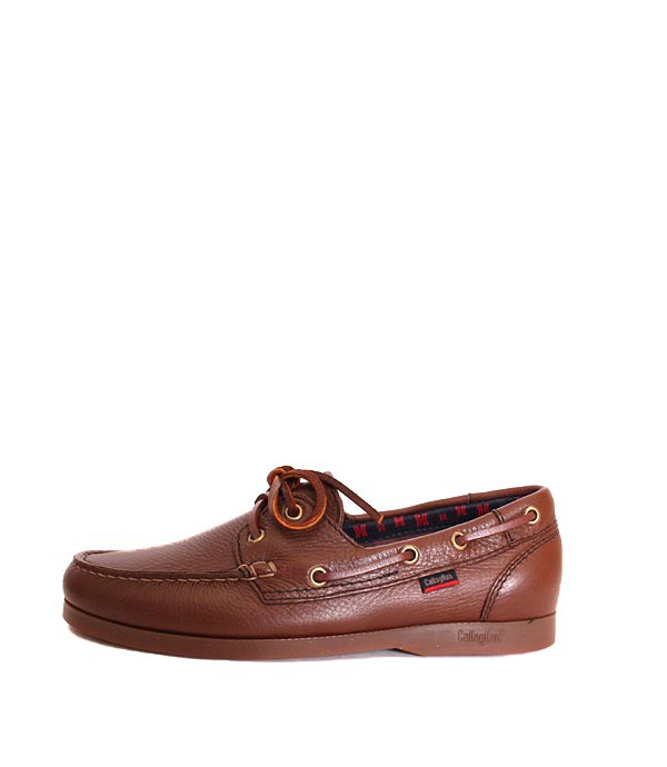  мужской CallagHankala рукоятка 51600 Brown deck shoes кожа обувь гладкий кожа комфорт обувь модный мода 