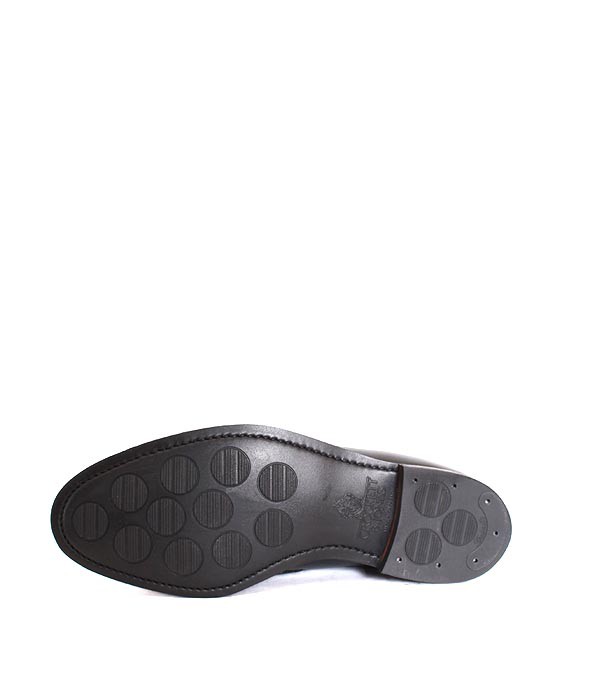CROCKETT&amp;JONES Crockett & Jones CAVENDISH3/kya Ben тарелка 3 черный кисточка Loafer машина f кожа 