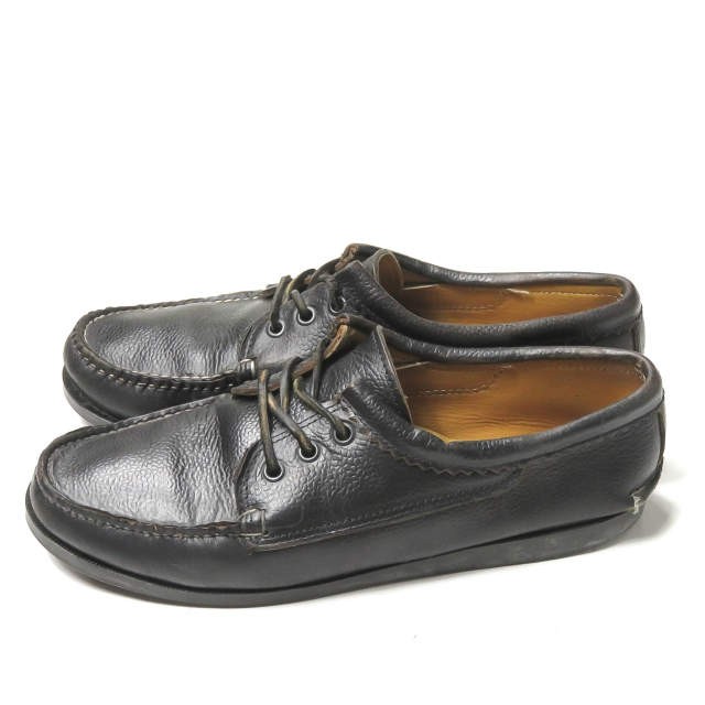 koti- Trail мокасины Quoddy Trail Moccasin BLUCHER MOCCASIN серый n кожа 3 отверстие мокасины US9(27cm) черный обувь 