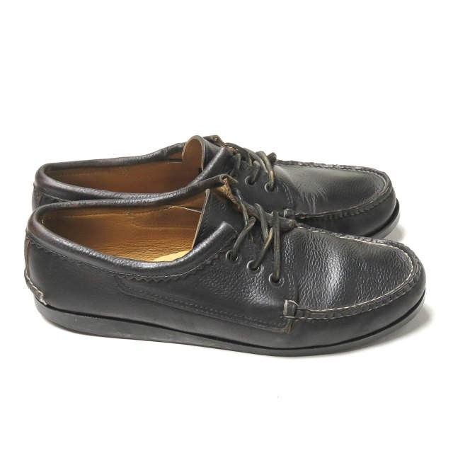 koti- Trail мокасины Quoddy Trail Moccasin BLUCHER MOCCASIN серый n кожа 3 отверстие мокасины US9(27cm) черный обувь 