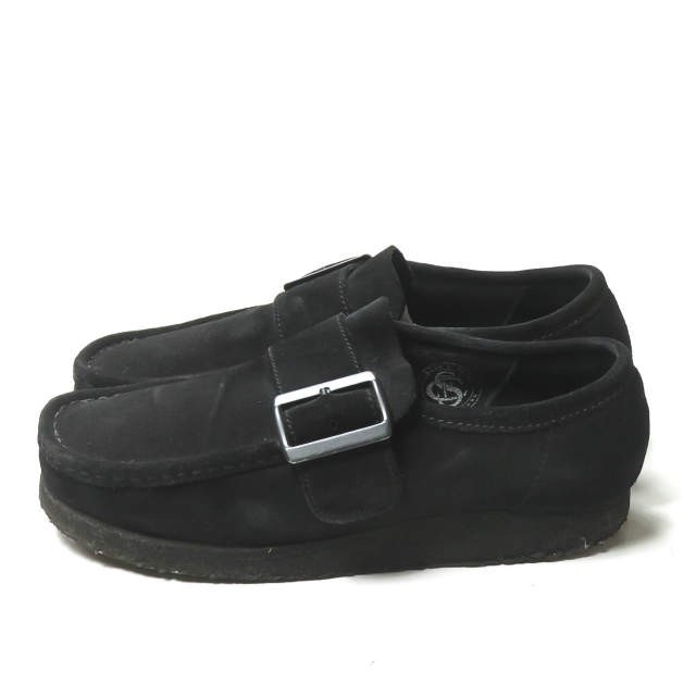  Clarks United Arrows Clarks x UNITED ARROWS специальный заказ Wallabee Monkwala Be monkUK6.5(25cm)monk ремешок мокасины водоотталкивающий замша 