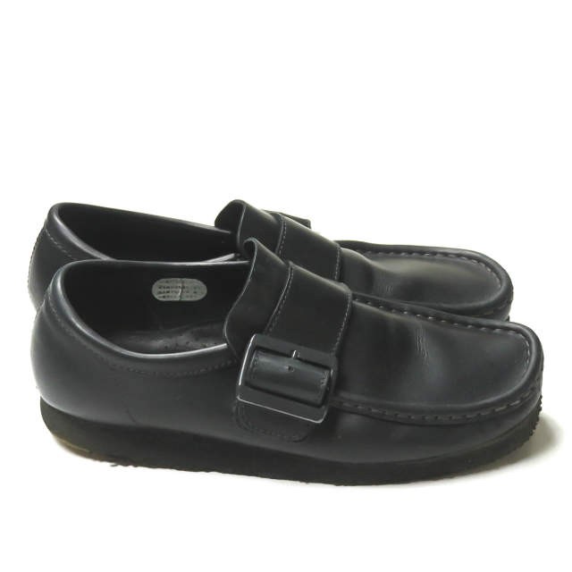  Clarks United Arrows Clarks x UNITED ARROWS специальный заказ Wallabee Monk CLFwala Be monk машина f кожа US8.5(26.5cm)monk ремешок 