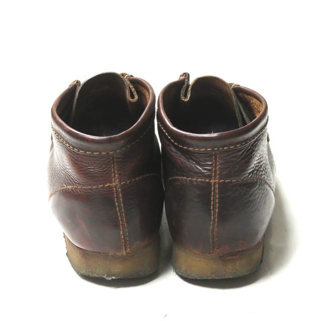  Clarks Clarks WALLABEE BOOTwala Be ботинки 35422 81/2(26.5cm) BROWN OILY чукка блинчики подошва обувь 
