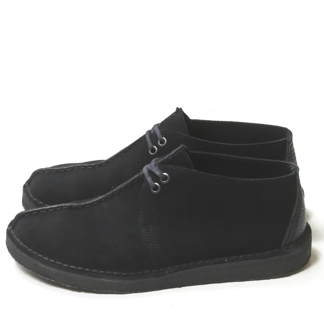  Clarks Clarks Desert Trek Suede десерт Trek замша 60644170 UK8(US9/27cm) чёрная кожа мокасины desert boots обувь 