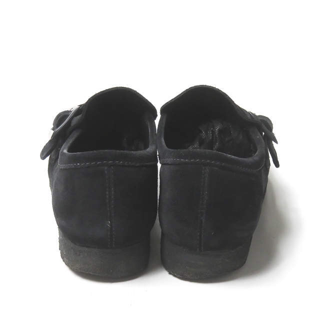 Clarks x UNITED ARROWS Clarks United Arrows Wallabee Monkwala Be monk водоотталкивающий замша US7.5(25.5cm) черный mc67486