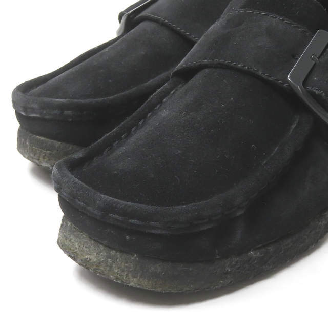 Clarks x UNITED ARROWS Clarks United Arrows Wallabee Monkwala Be monk водоотталкивающий замша US7.5(25.5cm) черный mc67486