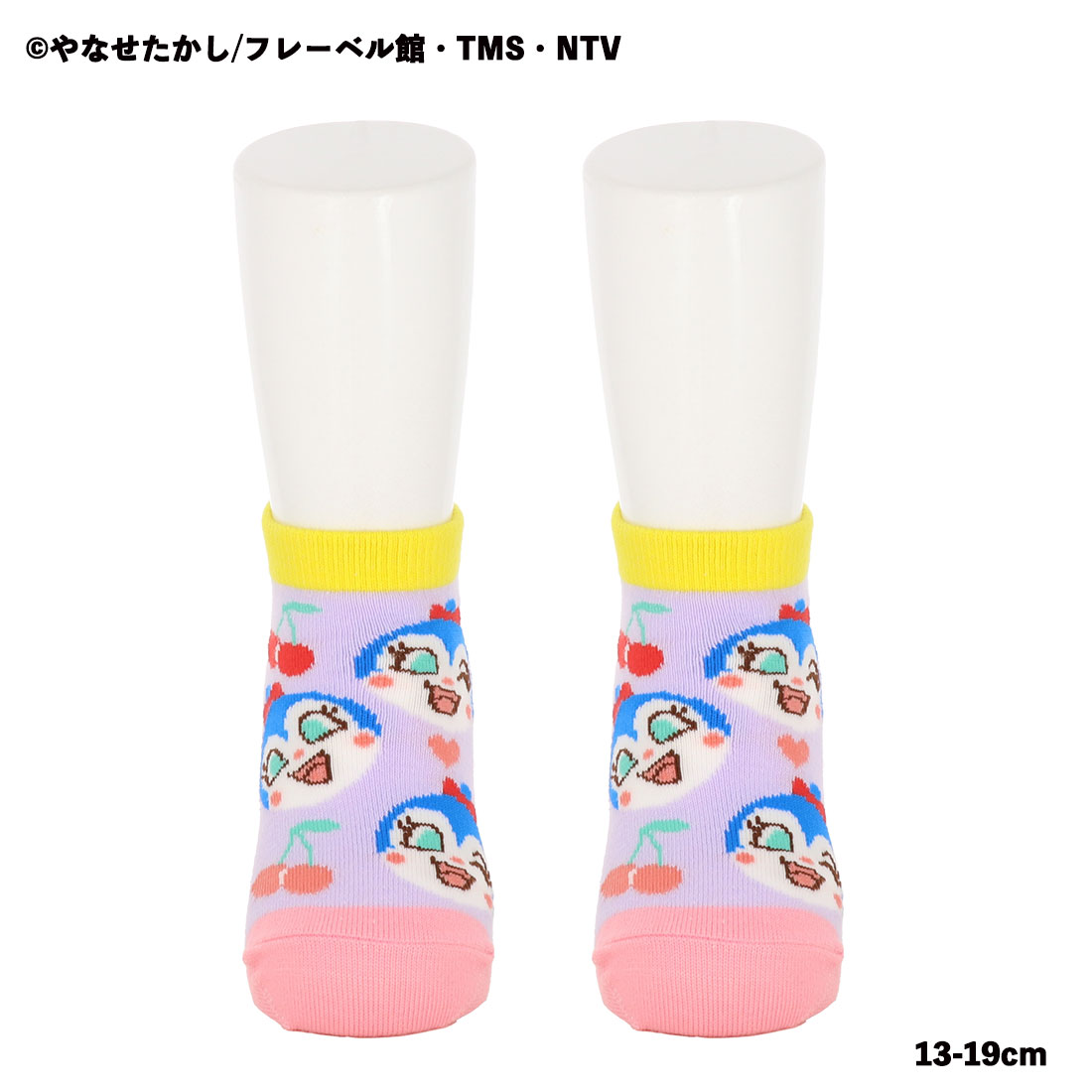 ( Kids 13-19cm)ko gold коричневый n. вишня рисунок спортивные туфли длина носки 13-19cm детский носки Soreike! Anpanman удача .fk-187-15f2-800