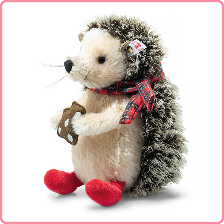 Steiff シュタイフ ハリネズミのイヴォ クリスマス ぬいぐるみ - 最