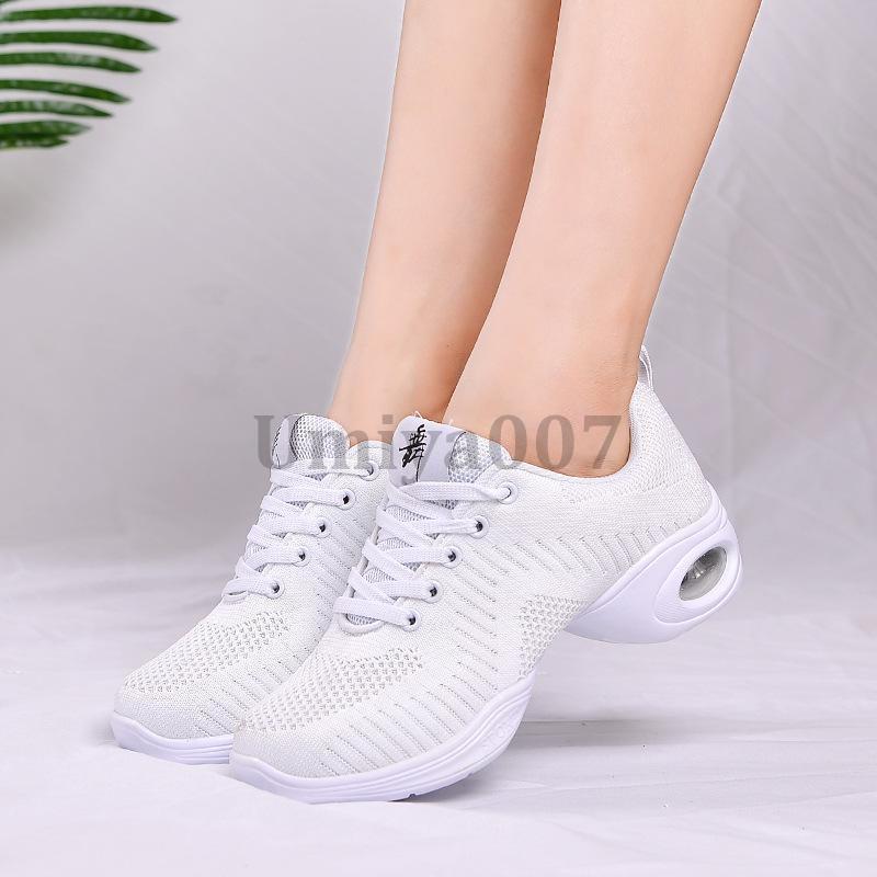  Dance shoes hip-hop fitness shoes lady's light weight beautiful legs thickness bottom sneakers Dance sneakers jazz shoes air cushion Jim .....