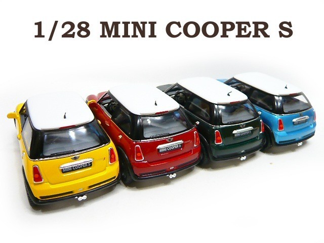 1 pcs sale 1/28 Mini Cooper S minicar BMW Be M Dub dragon MINI COOPER S car pullback child .. present 