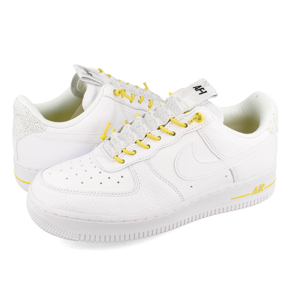 nike air force 1 low lux white chrome yellow