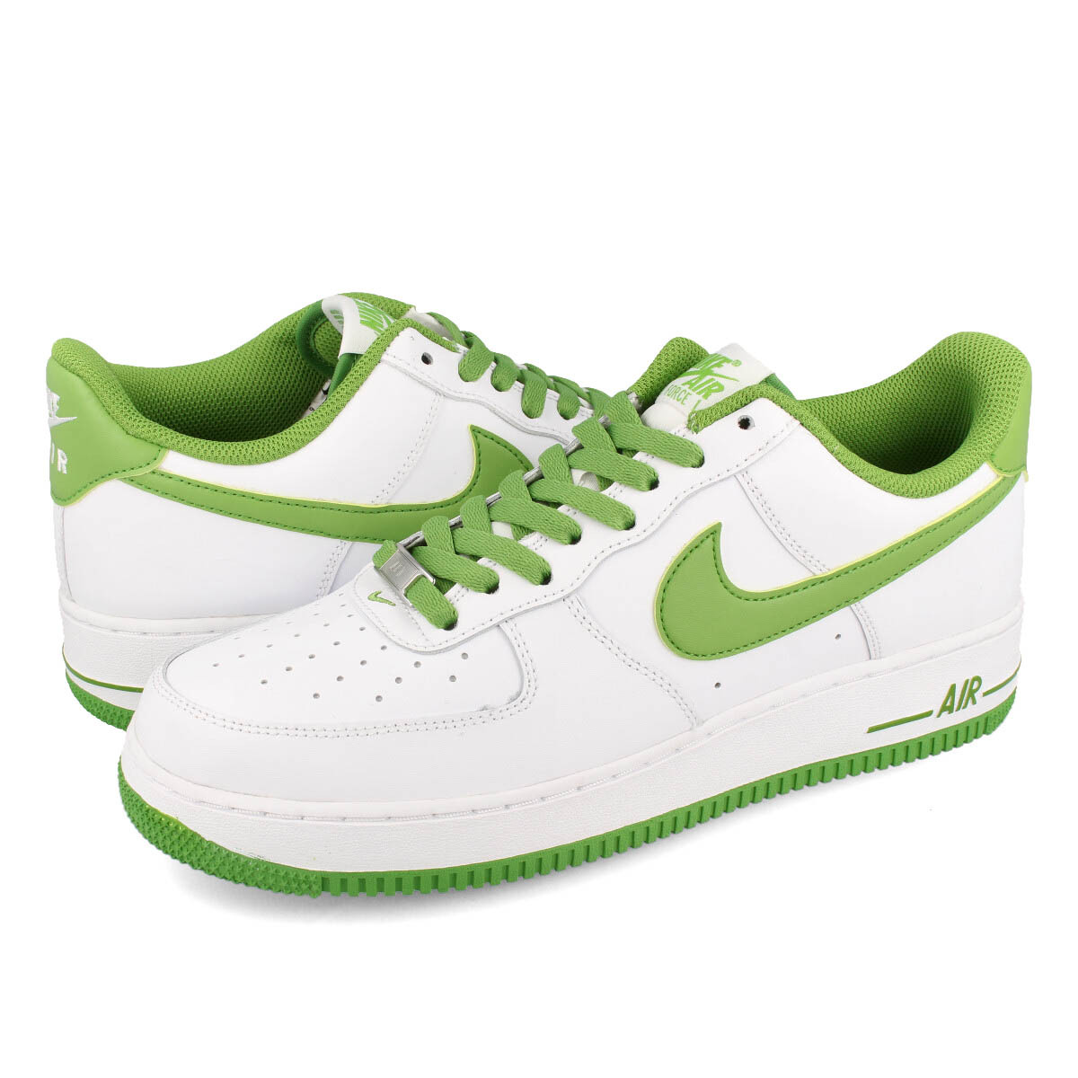 NIKE AIR FORCE 1 07 "WHITE KERMIT GREEN" DH7561-105 （ホワイト/クロロフィル） エア フォース 1 メンズスニーカーの商品画像