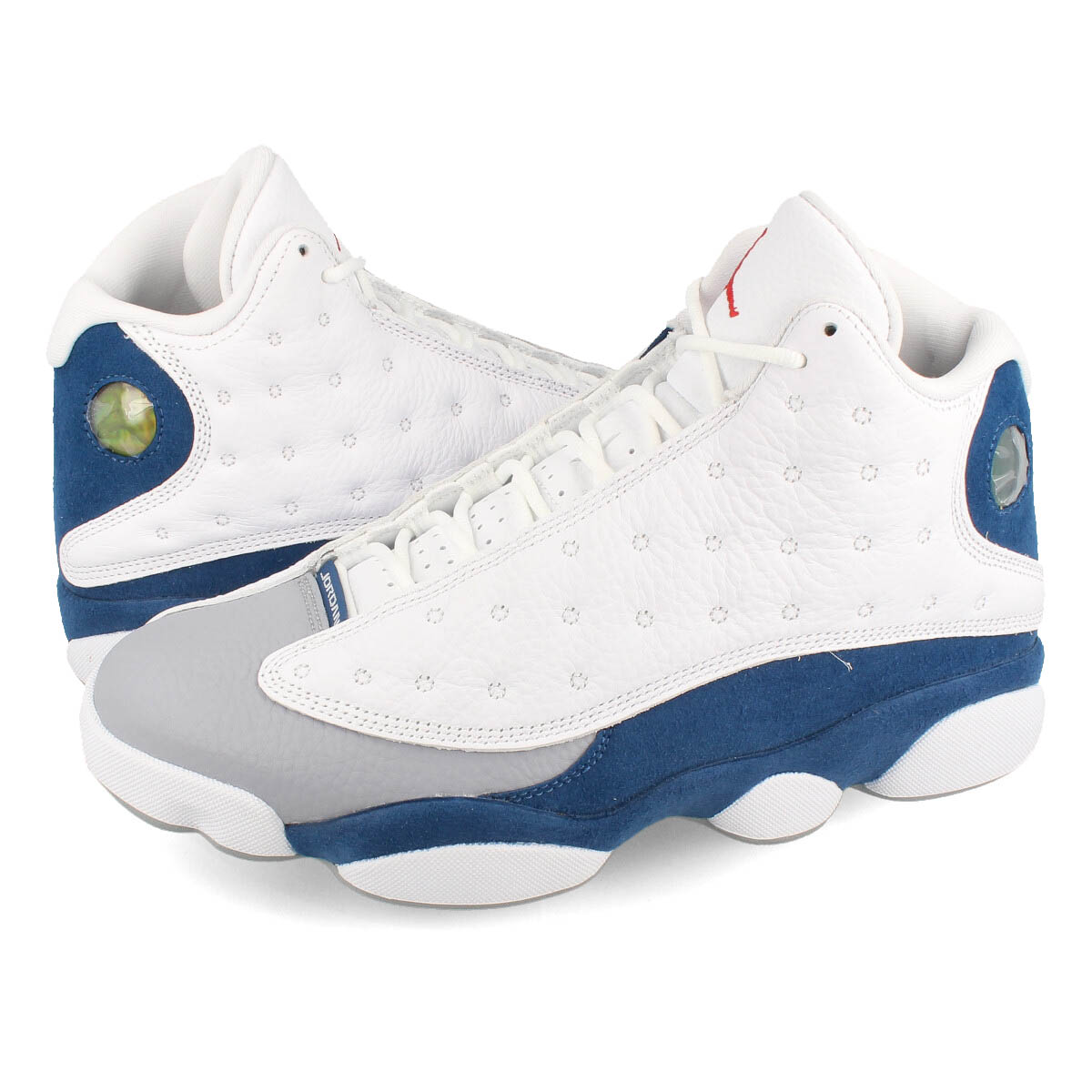 NIKE AIR JORDAN 13 "FRENCH BLUE" 414571-164 （ホワイト/フレンチブルー/ライトスチールグレー/ファイヤーレッド） Jordan エア ジョーダン 13 メンズスニーカーの商品画像