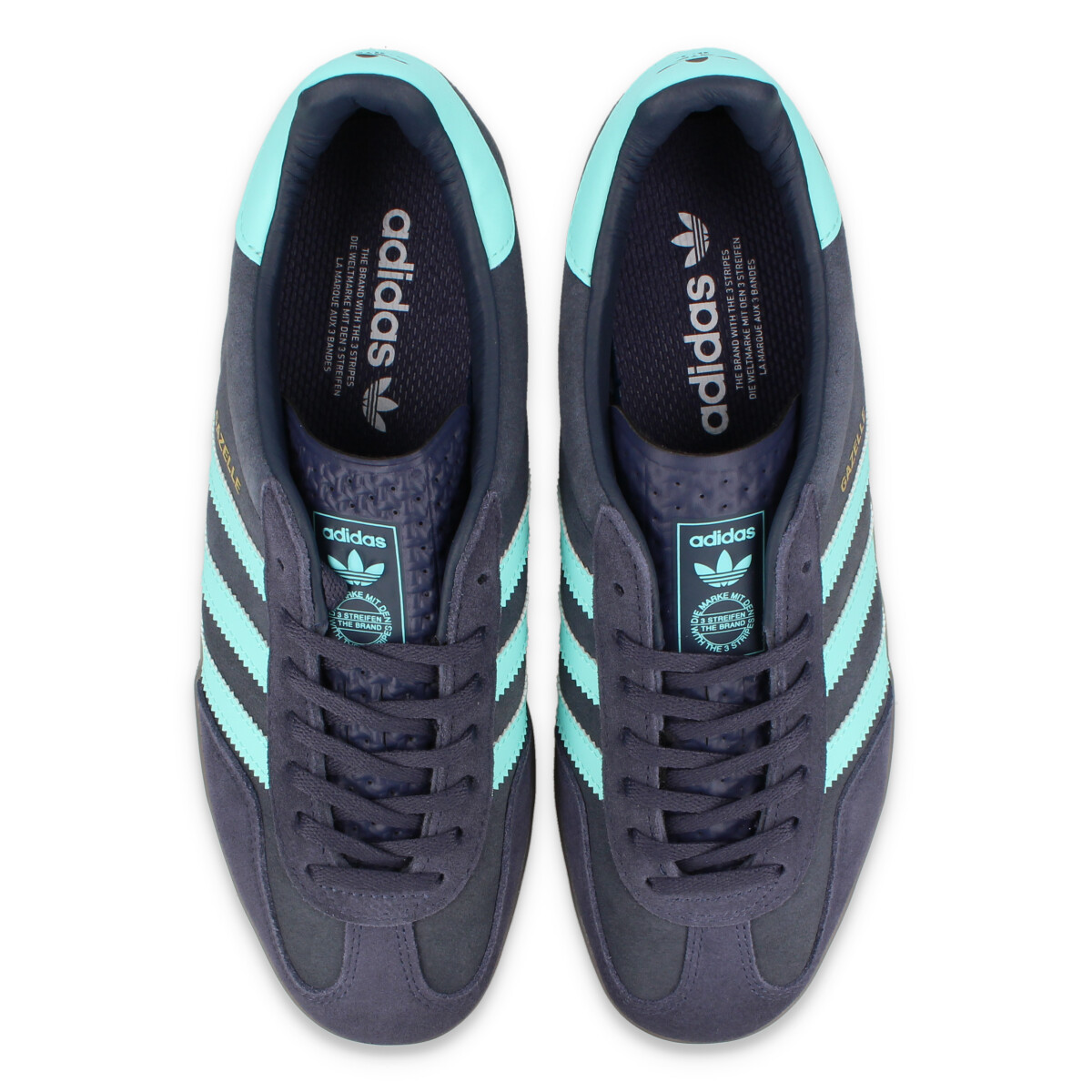 adidas GAZELLE INDOOR Adidas gazeru Guts re- Индия a мужской женский SHADOW NAVY/FTWR WHITE/LEGEND INK темно-синий JI2587