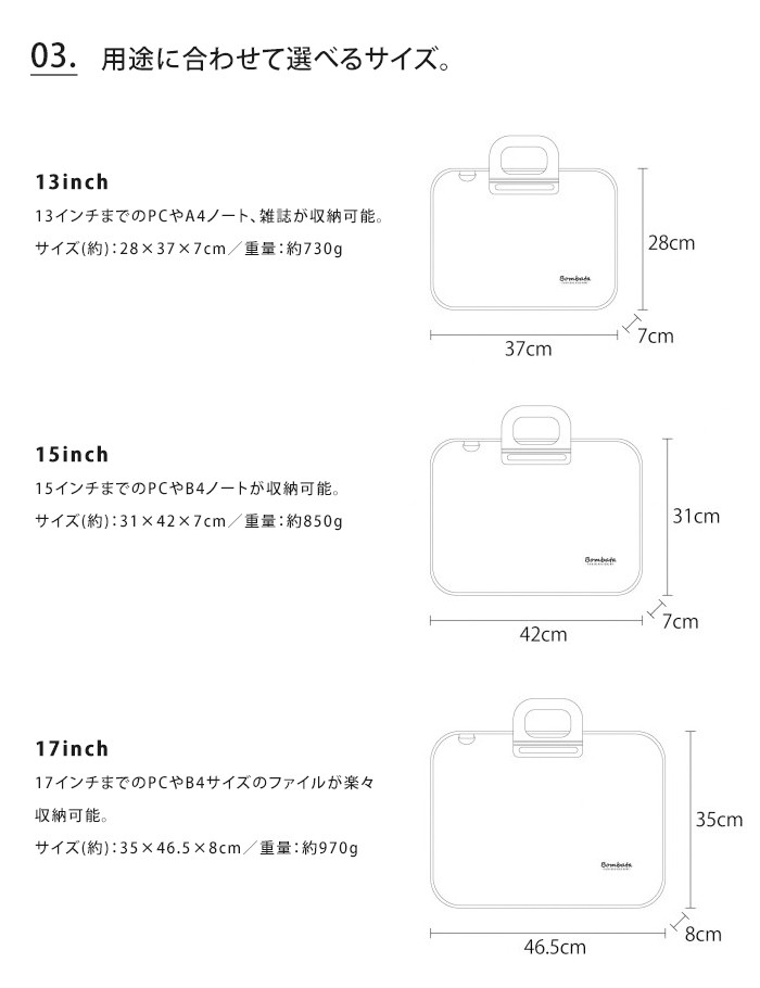 Bombata（ボンバータ） bombata pcバッグ レディース メンズ 肩掛け