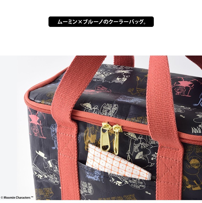 BRUNO ムーミン×BRUNO ソフトクーラーバッグ S ブルーノ MOOMIN