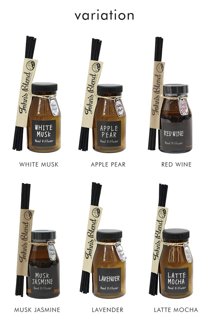 ジョンズブレンド リードディフューザー ムスクアジサイ John's Blend Amazon.co.jp: John's Blend(ジョンズブレンド) リード