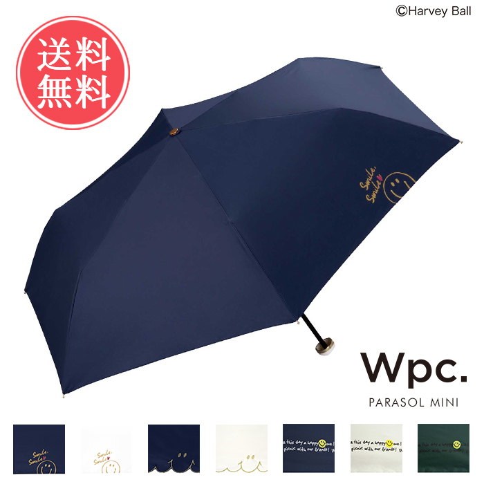 Wpc. 折りたたみ日傘 スマイリー×Wpc. 遮光 w.p.c. 送料無料 : ライフ