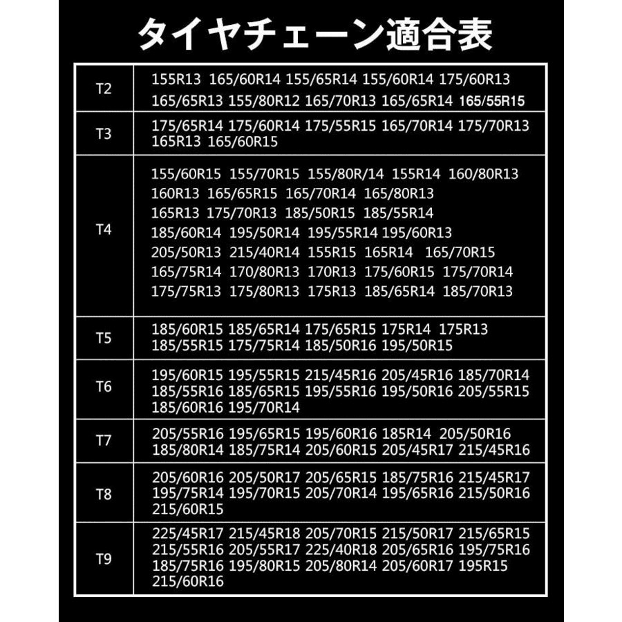 タイヤチェーン スノーチェーン 非金属 車 ロック 雪道 プラスチック アイスバーン 凍結 ジャッキ不要 E107 E107 Lucky9 通販 Yahoo ショッピング