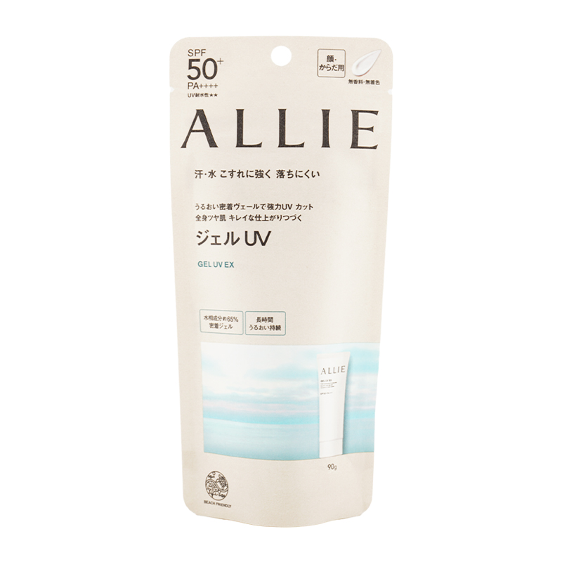 ALLIE have .- Chrono view ti gel UV EX 90g Kanebo cosmetics sunscreen gel 