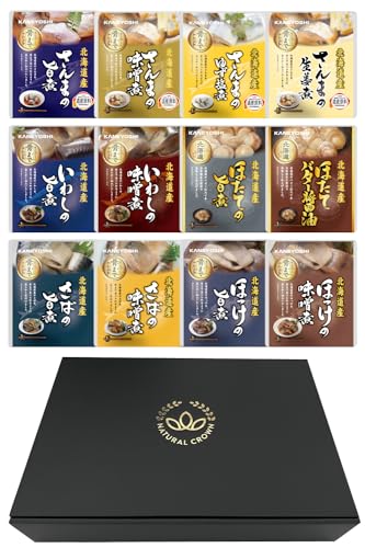 ... fish retort side dish daily dish assortment gift normal temperature Hokkaido production complete self company manufactured structure natural Crown Special made BOX packing (12 kind set B)