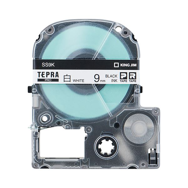 KING JIM テプラ PROテープカートリッジ SS9K 9mm（白・黒文字）×15個 テプラ TEPRA PRO ラベルプリンター、ラベルライターの商品画像