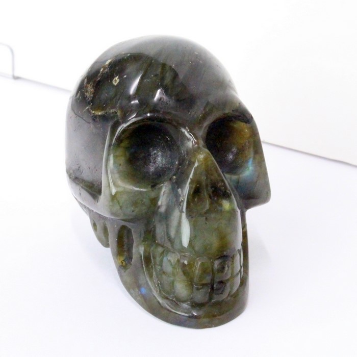  Rav lado light skull raw ore Skull labradorite...... natural stone 
