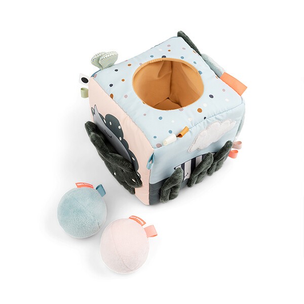 Done by Deer текстильный игрушка приспособление игрушка Discovery Cube Deere линзы цвет Mix интеллектуальное развитие игрушка день рождения 0 лет 1 лет Dan baitia