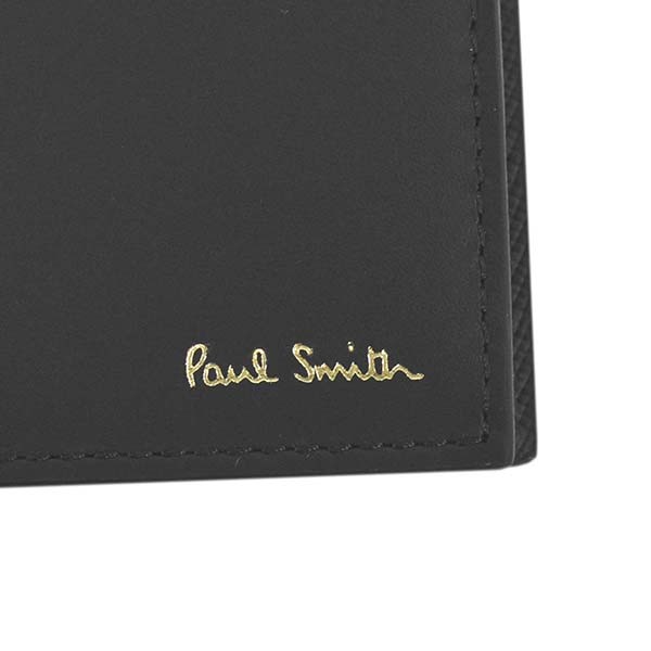 ポールスミス Paul Smith 財布 二つ折り財布 レザー 本革 折り財布 ロゴ メンズ ブランド 43 Apaproduction Fr