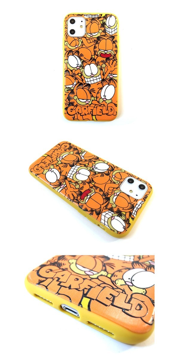  Garfield iPhone кейс общий рисунок iPhone14 iPhone13 iPhone12 iPhone11 iPhoneXR iPhoneXs iPhoneSE TPU покрытие Garfield герой iPhone кейс 