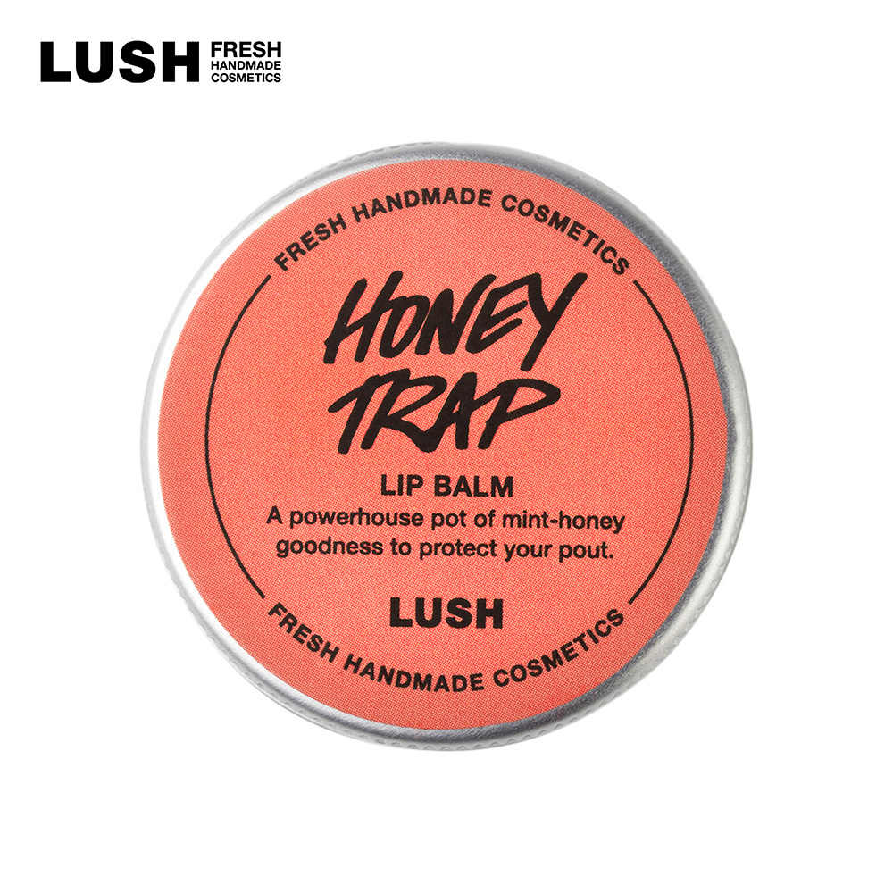 LUSH Rush official .... honey lip bar m lip cream lip care present oriented small gift small pra dry moisturizer .. handmade 